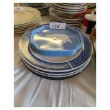 Ceramic and Melamine Dinner Plates