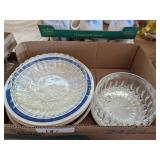 Glass Bowls and Plates