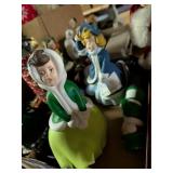 Ceramic Figurines in Holiday Attire