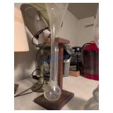 Decorative Mirrors, Lamps, and Glassware