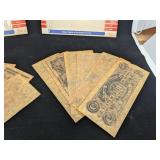 Confederate Currency Replica Notes