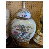 Floral Ceramic Table Lamp Base