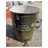 Civil Defense 17.5-Gallon Water Storage Drum