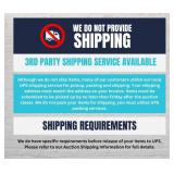 Shipping Info and Requirements