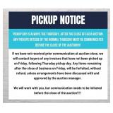 Auction 60 Pickup Notice