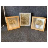 Framed Floral Art