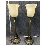 Vintage? Brass lamps
