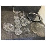 Cut glass bowls