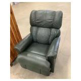 Leather Accent recliner Rocking Chair