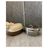 Roasting pan and warmer