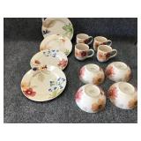 Longaberger floral Dish Set