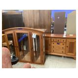 Vaughan Wooden China Cabinet