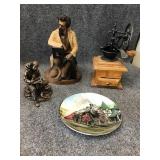 Vintage Mathew Brady statue
