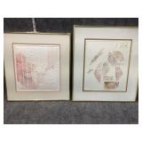 Sighed Framed wall Art