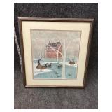 Sighed Framed wall Art