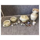 Assorted pottery