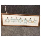 Sighed Framed wall Art