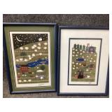 Sighed Framed wall Art