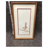 Sighed Framed wall Art