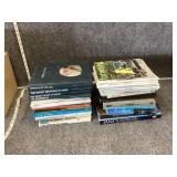 Assorted transportation books