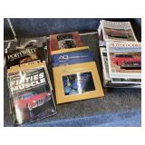 Assorted books and magazines