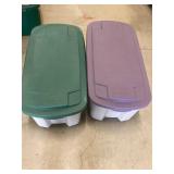 Rubbermaid Storage containers