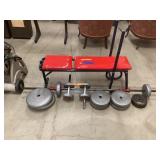 Work out Bench & Weights