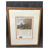 Signed Framed Wall Art