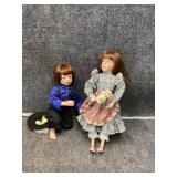 Amish Porcelain Dolls