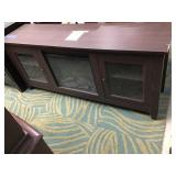 Wooden TV Stand with Electric fireplace