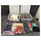 Fabrics containers included