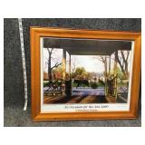Signed Framed Wall Art