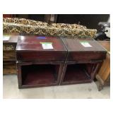 Mahogany end table (2)