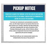 Pickup Notice
