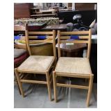 Mid century modern dining chairs (2)