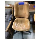 Leather office chair