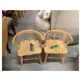 Whitney toddler chairs (2)