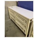 Wicker dresser