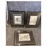 Framed Black & White wall art