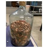 JAR OF PENNIES