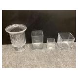 Glass vases
