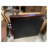 Folding wooden table