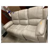 leather reclining sofa