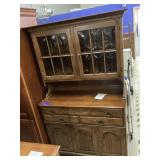 Pennsylvania House hutch cabinet two-piece