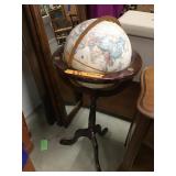 Vintage retold  floor standing globe