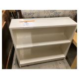 Wooden white bookcase