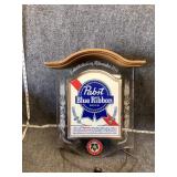 Pabst Blue Ribbon lighted beer sign