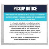 Pickup Notice