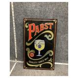 Pabst blue ribbon sign