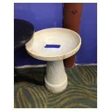 Birdbath - wear and tear